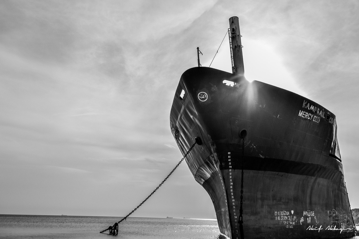 Portfolio -  Manzara - Bozcaada Batık Gemi